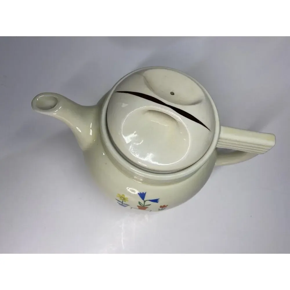 Vintage Drip-O-lator Coffee Tea Serving Pot Art Deco Flower Pots Design Display